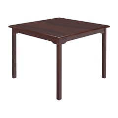 38" Straight Leg Table